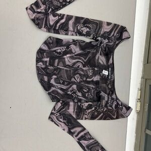 Urban Outfitters Monochrome Patterned Top